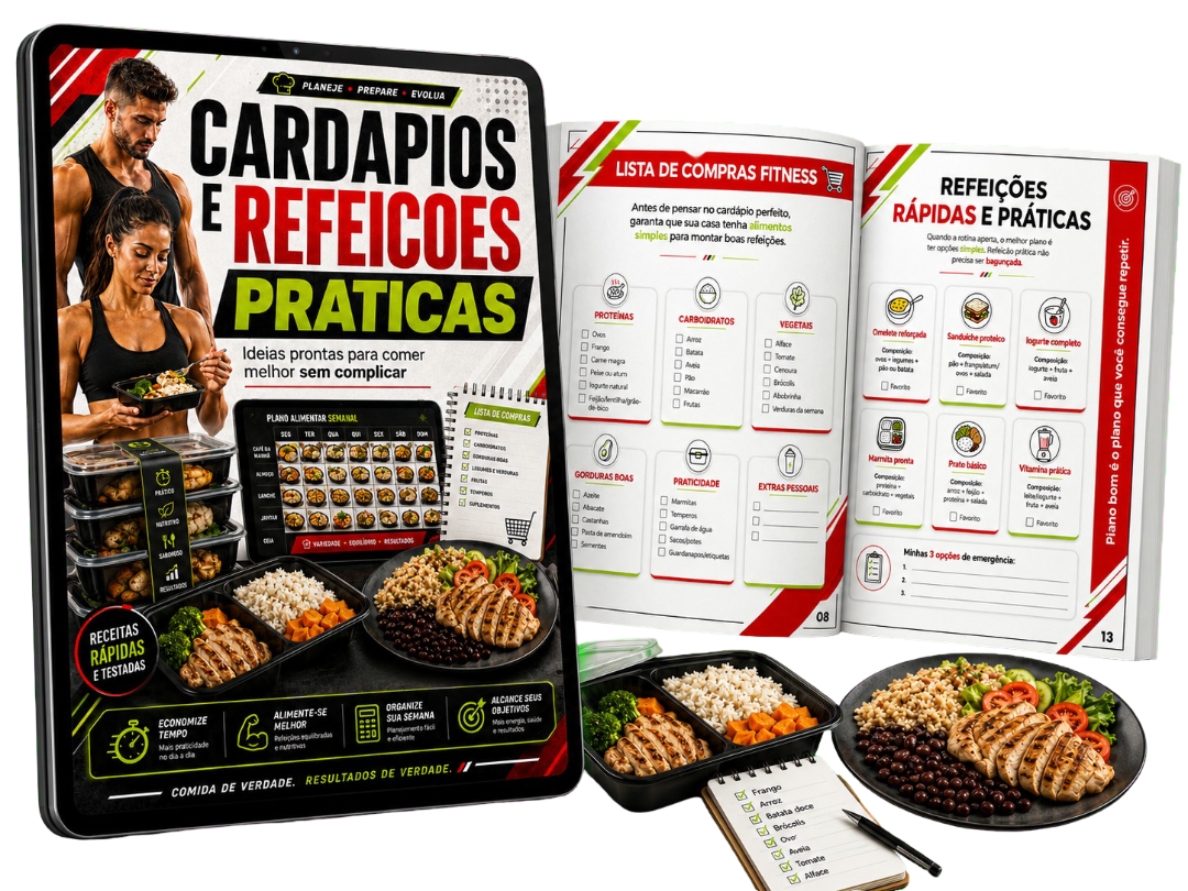 Mockup Cardápios e Refeições